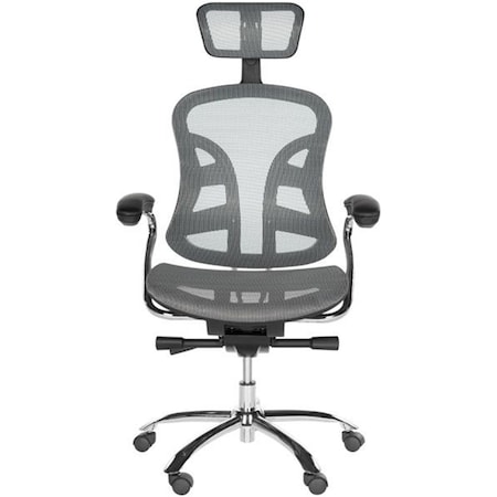 Safavieh Jarlan Desk Chair, Grey FOX8515A